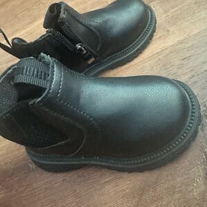 Black booties, toddler Boots